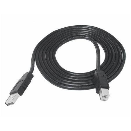 Cablu imprimantă USB A - USB B 1.5 m negru Maxlife MEK011531