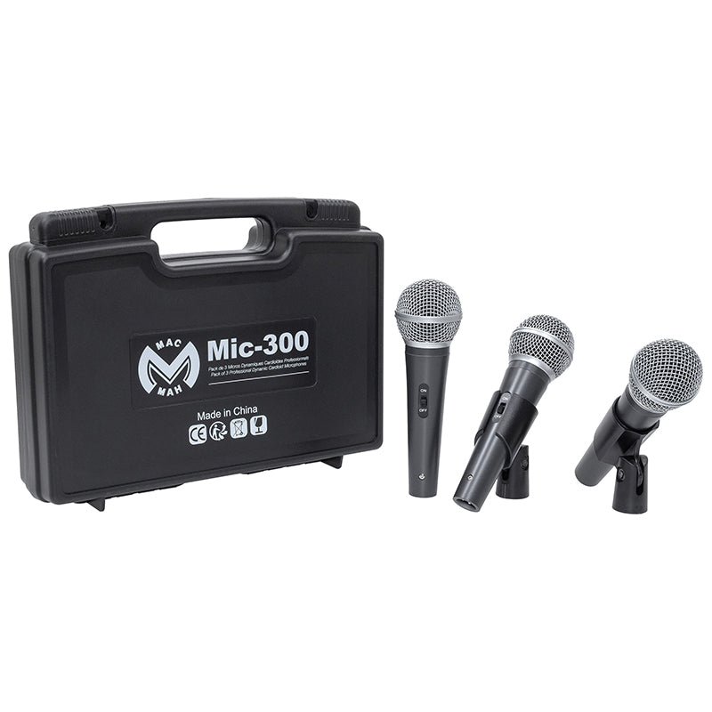 Set 3 Microfoane Mana + 3 Bucati  Nuca Microfon