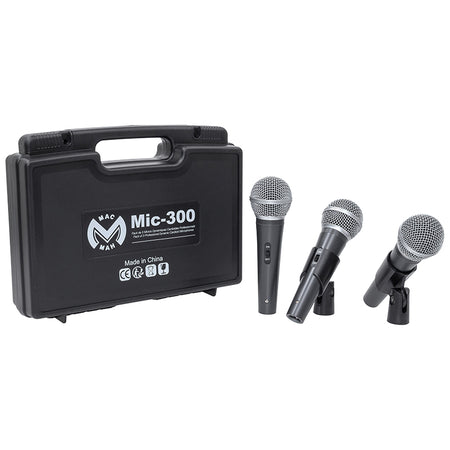 Set 3 Microfoane Mana + 3 Bucati  Nuca Microfon