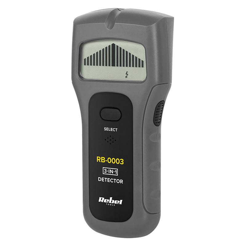 Detector 3 în 1 cu afișaj, sensibilitate reglabilă, Rebel MIE-RB-0003