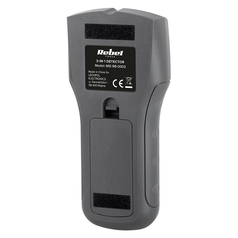 Detector 3 în 1 cu afișaj, sensibilitate reglabilă, Rebel MIE-RB-0003