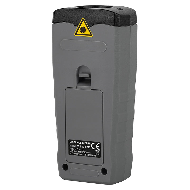 Telemetru laser 0,5 - 18 m, precizie ± 0,5% cu ecran iluminat - Rebel MIE-RB-0015