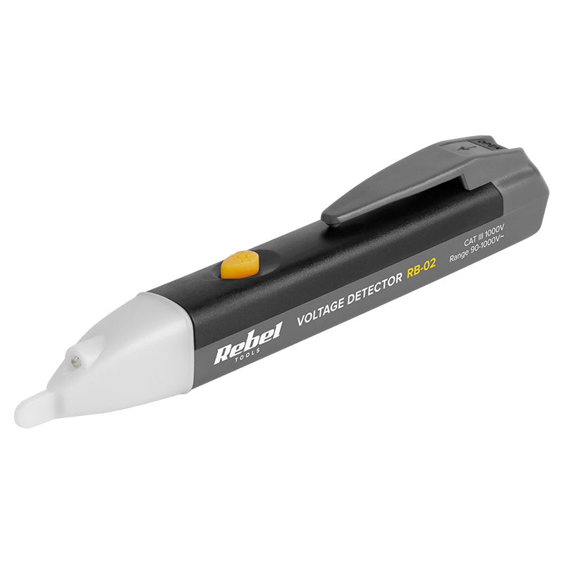 Detector tensiune 90-1000V AC cu indicator, difuzor, Rebel MIE-RB-02