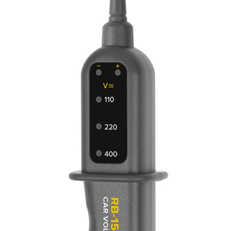 Detector tensiune AC/DC 110/220/400 V, cablu 88 cm - Rebel MIE-RB-15A
