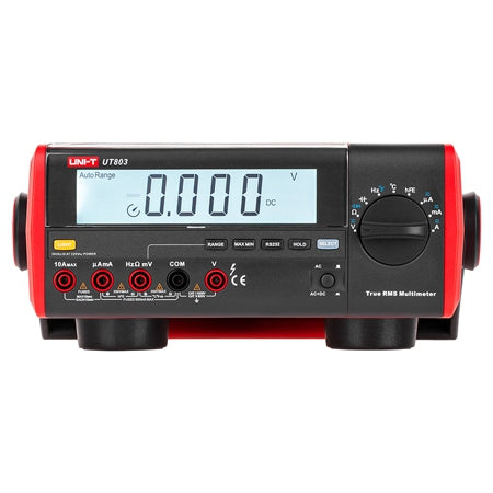 Multimetru de laborator UT803 cu autorangă 5999, măsurare până la 10 A, RS232/USB Uni-T MIE0075