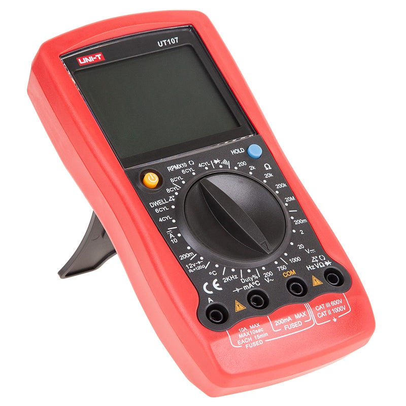 Multimetru digital cu măsurare până la 1000 V și 10 A, temperatură -40 °C…1000 °C Uni-T MIE0090