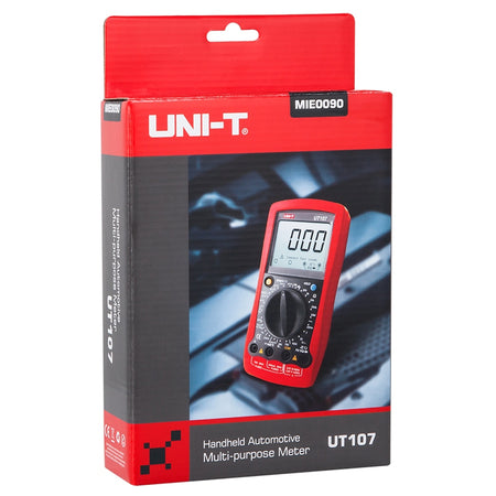 Multimetru digital cu măsurare până la 1000 V și 10 A, temperatură -40 °C…1000 °C Uni-T MIE0090
