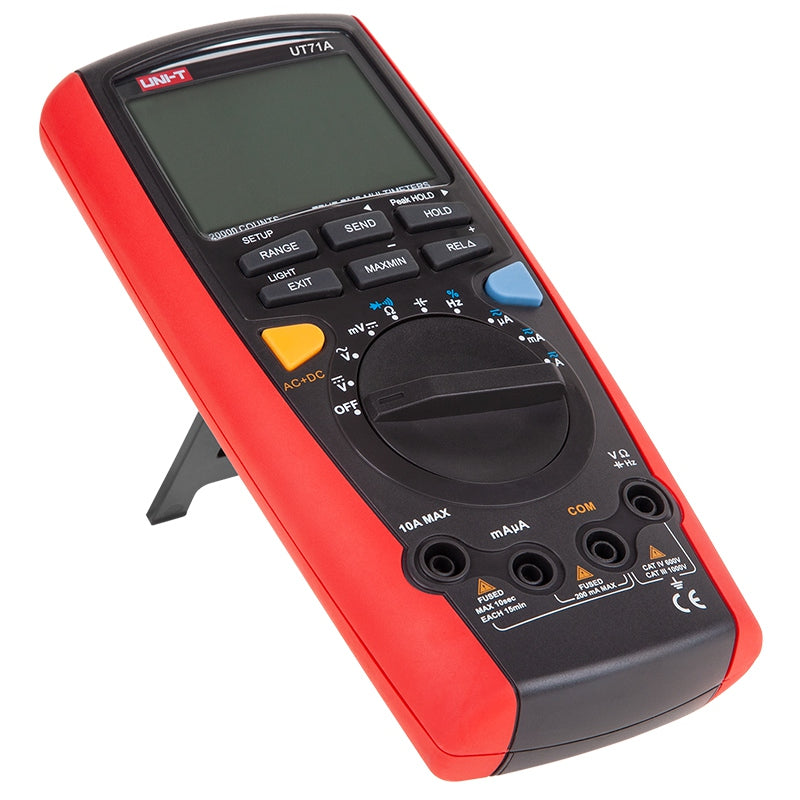 Multimetru UT71A True RMS cu afișare 20000, USB și alimentare 9 V, Uni-T MIE0091