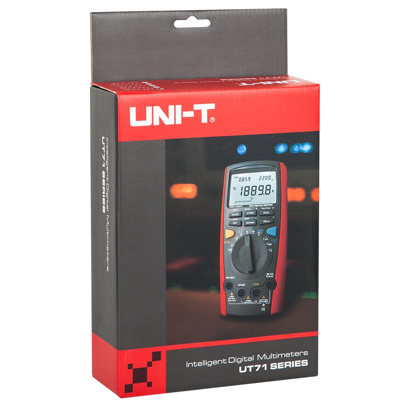 Multimetru UT71A True RMS cu afișare 20000, USB și alimentare 9 V, Uni-T MIE0091
