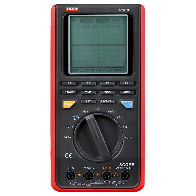 Multimetru digital cu funcție osciloscop UT81B, rezoluție ecran 160×160 pixeli - Uni-T MIE0094