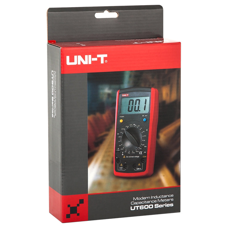 Multimetru digital UT601 cu măsurare rezistență și capacitate, alimentare 9V - Uni-T MIE0095