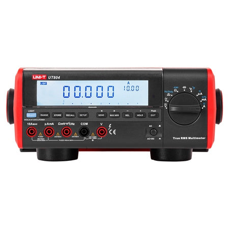 Multimetru de laborator UT804 True RMS cu Data Logging, RS232/USB, AC 220 V sau 6 x baterie R14 Uni-T MIE0097