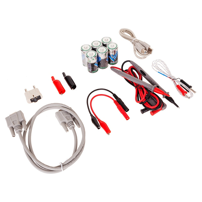 Multimetru de laborator UT804 True RMS cu Data Logging, RS232/USB, AC 220 V sau 6 x baterie R14 Uni-T MIE0097