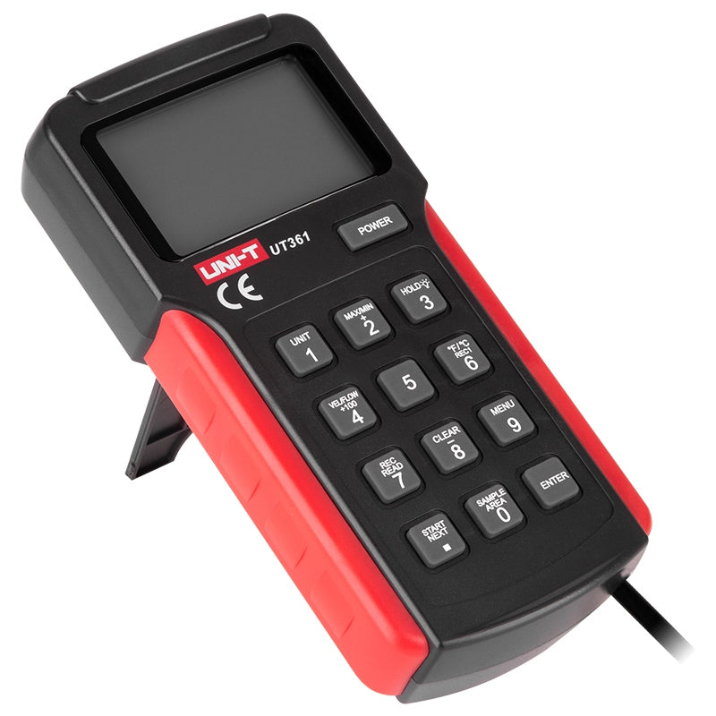 Anemometru UT361 cu afișaj dublu, memorie 2044 înregistrări - Uni-T MIE0123