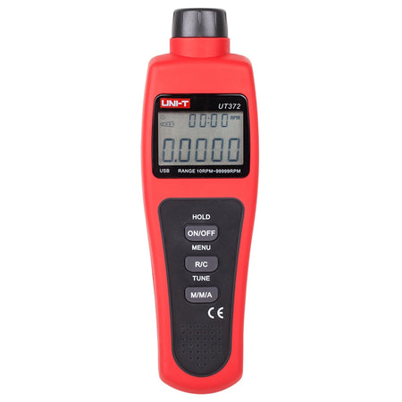 Tahometru UT372 cu interfață USB, măsurare 10 - 99999 RPM, distanță 50 - 200 mm Uni-T MIE0130