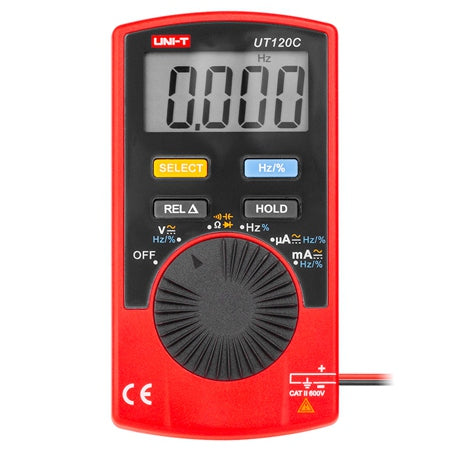 Multimetru digital UT120C, frecvență 10 Hz - 10 MHz, capacitate până la 100 uF - Uni-T MIE0144