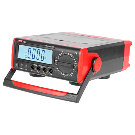 Multimetru de banc digital UT 801C, alimentare AC 220 V / 50 Hz sau 6 x baterii 1,5 V R14, 300×245×105 mm - Uni-T MIE0145