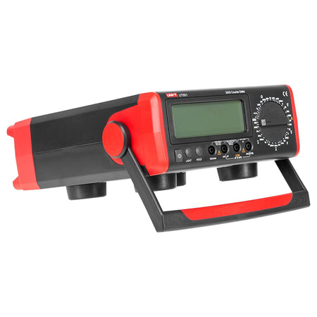 Multimetru de banc digital UT 801C, alimentare AC 220 V / 50 Hz sau 6 x baterii 1,5 V R14, 300×245×105 mm - Uni-T MIE0145