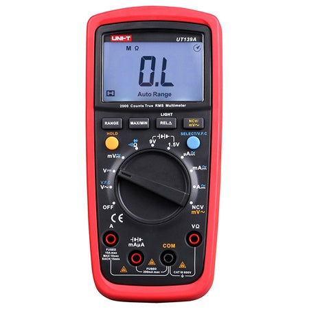 Multimetru digital universal UT139A CAT III 600V true RMS - Uni-T MIE0154