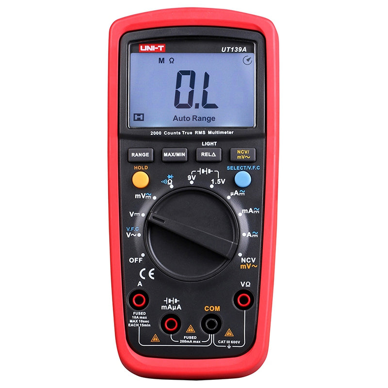 Multimetru digital universal UT139A CAT III 600V true RMS - Uni-T MIE0154