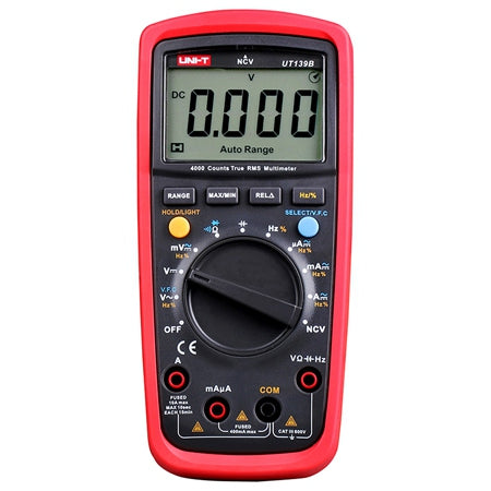 Multimetru digital universal UT139B true RMS, CAT III 600 V, curent 10 A - Uni-T MIE0155