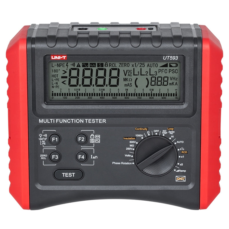 Multimetru digital universal UT593, măsurare izolație 0,05-1000 Mohm Uni-T MIE0164