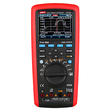 Multimetru digital UT181A True RMS, măsurare AC/DC până la 1000 V, USB, baterie Li 7,4 V Uni-T MIE0171