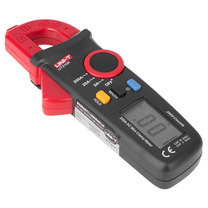Clampmetru digital 200 A UT210A Uni-T MIE0172