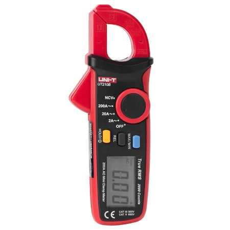 Clampmetru digital UT210B cu măsurare AC 2/20/200 A RMS Uni-T MIE0173