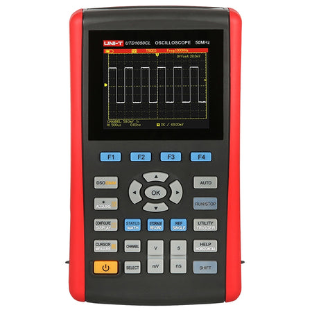 Osciloscop portabil cu 1 canal 50 MHz și rata de eșantionare 200 MSa/s UTD1050CL Uni-T MIE0176