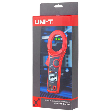 Clampmetru 2000 A UT220, deschidere fălci 63 mm - Uni-T MIE0180