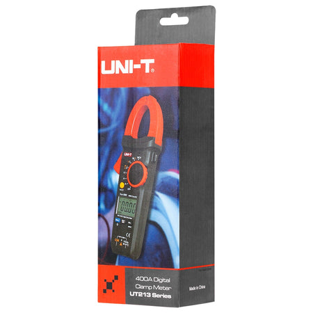 Clampmetru digital UT213C 400 A True RMS cu NCV și afișaj iluminat Uni-T MIE0186