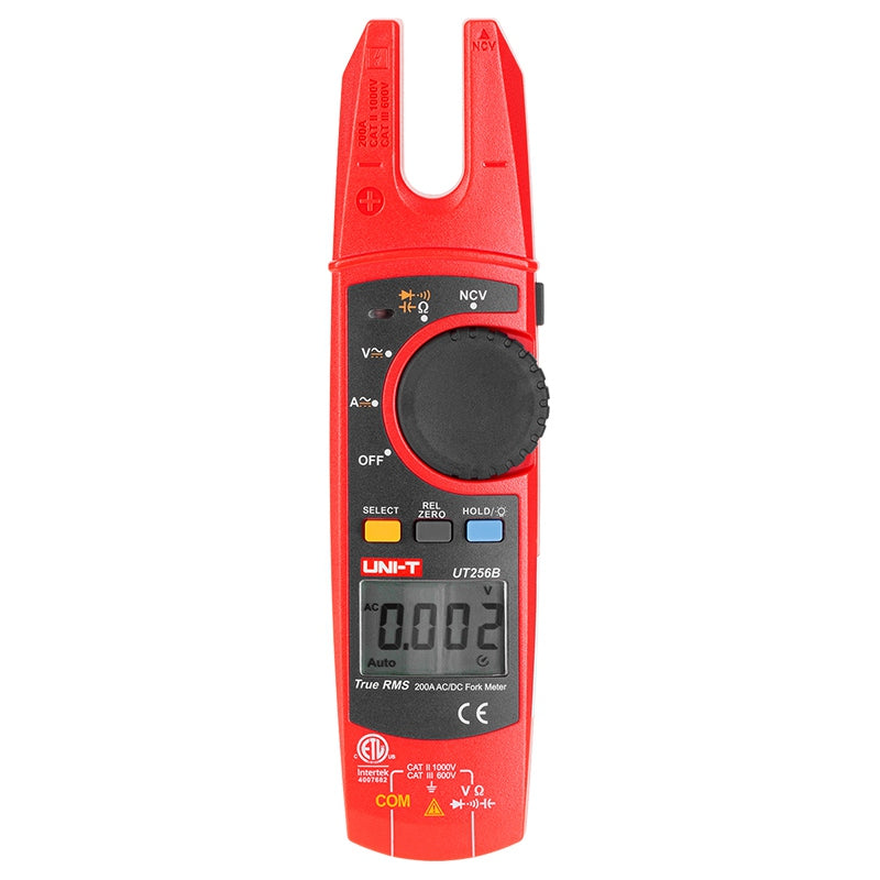 Multimetru digital tip furcă True RMS UT256B, 200 A, 1000 V Uni-T MIE0190