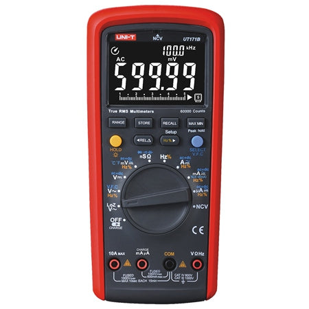 Multimetru digital industrial True RMS UT171B, 1000 V DC și 10 A Uni-T MIE0191