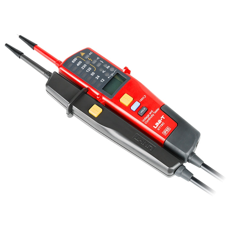 Multimetru digital UT18C, testare faze și continuitate, IP65 - Uni-T MIE0195