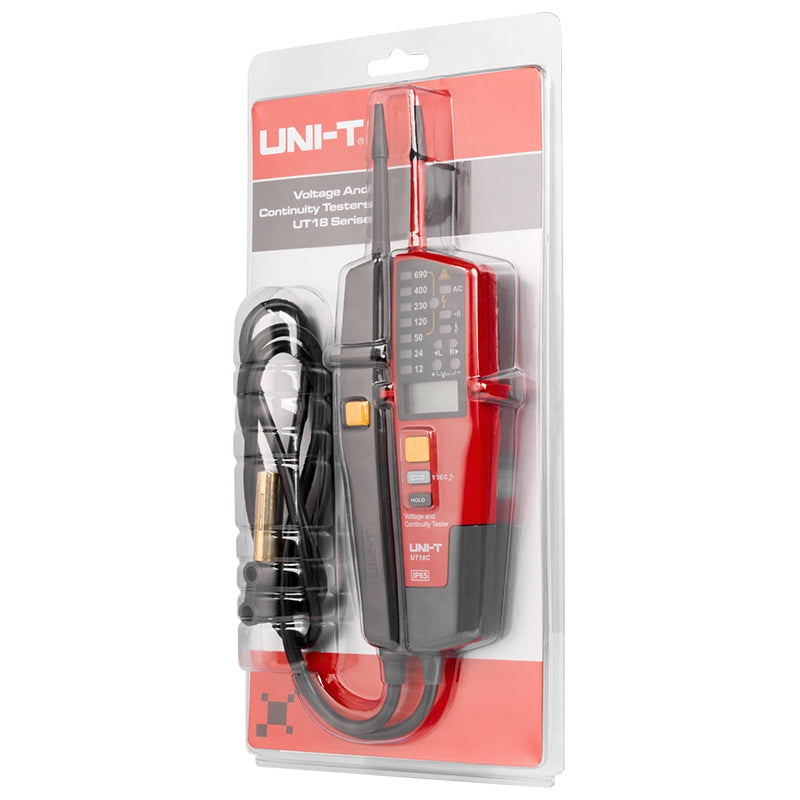 Multimetru digital UT18C, testare faze și continuitate, IP65 - Uni-T MIE0195