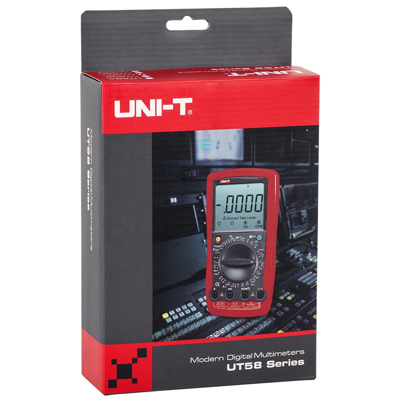Multimetru digital UT58A, 1000 V și 20 A, afișaj 2000, Uni-T MIE0257