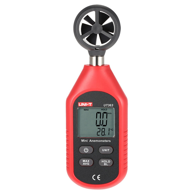 Anemometru digital UT363 cu măsurare 0-30 m/s și temperatură -10° C - 50° C Uni-T MIE0287