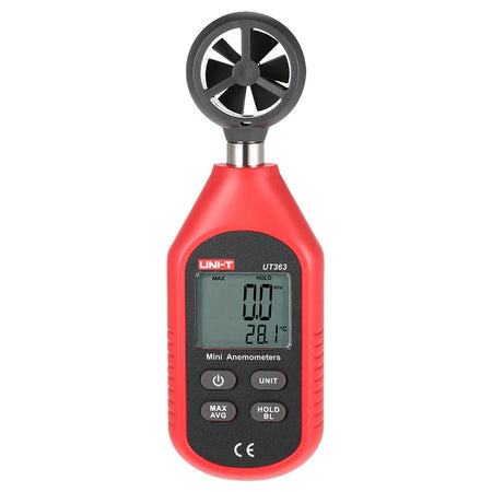 Anemometru digital UT363 cu măsurare 0-30 m/s și temperatură -10° C - 50° C Uni-T MIE0287