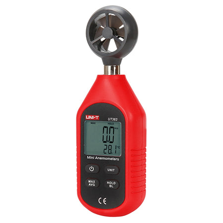 Anemometru digital UT363 cu măsurare 0-30 m/s și temperatură -10° C - 50° C Uni-T MIE0287