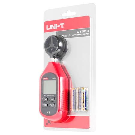 Anemometru digital UT363 cu măsurare 0-30 m/s și temperatură -10° C - 50° C Uni-T MIE0287