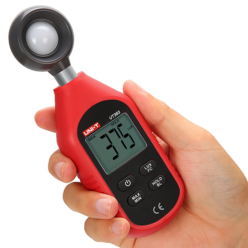 Luxmetru digital UT383 cu interval 0-199,999 Lux și rezoluție 1 Lux Uni-T MIE0289