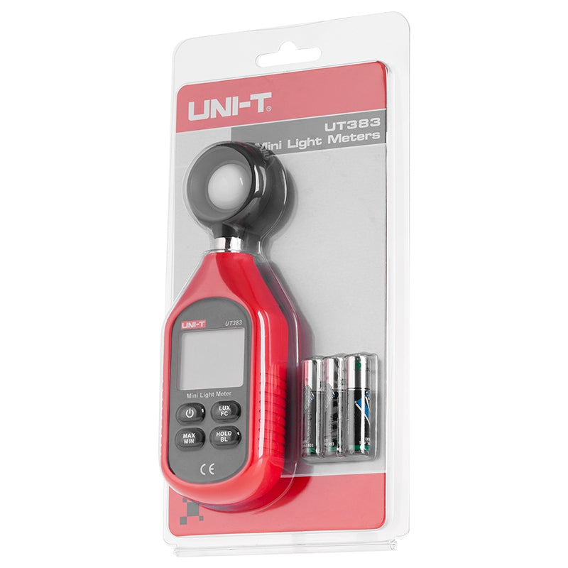 Luxmetru digital UT383 cu interval 0-199,999 Lux și rezoluție 1 Lux Uni-T MIE0289