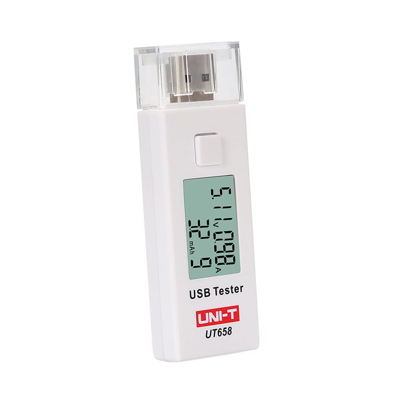 Tester mufă USB UT658 pentru măsurare tensiune 3-9 V și curent 0-3 A Uni-T MIE0291