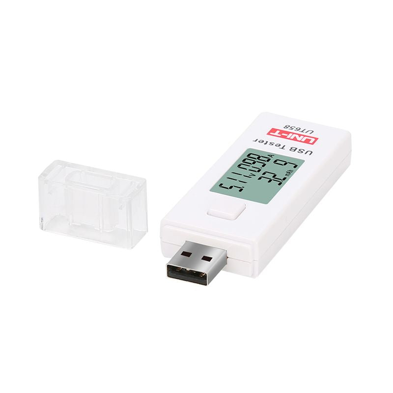 Tester mufă USB UT658 pentru măsurare tensiune 3-9 V și curent 0-3 A Uni-T MIE0291
