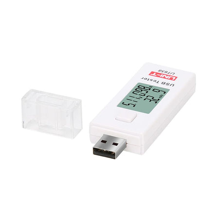 Tester mufă USB UT658 pentru măsurare tensiune 3-9 V și curent 0-3 A Uni-T MIE0291
