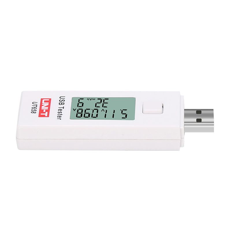 Tester mufă USB UT658 pentru măsurare tensiune 3-9 V și curent 0-3 A Uni-T MIE0291