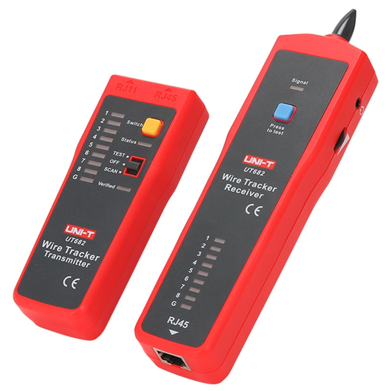 Tester continuitate cablu UT682 cu transmițător și receptor Uni-T MIE0292