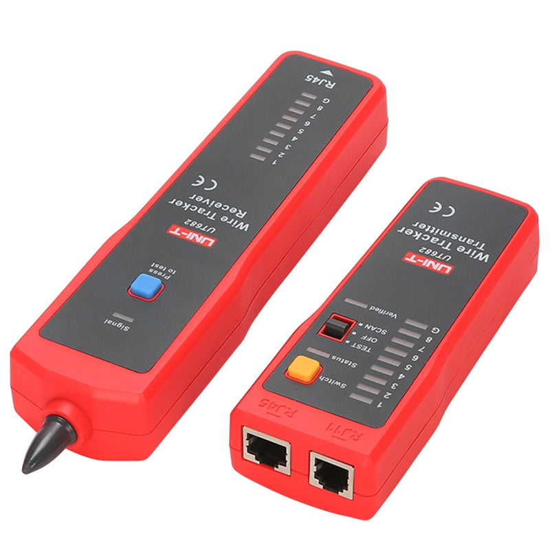 Tester continuitate cablu UT682 cu transmițător și receptor Uni-T MIE0292
