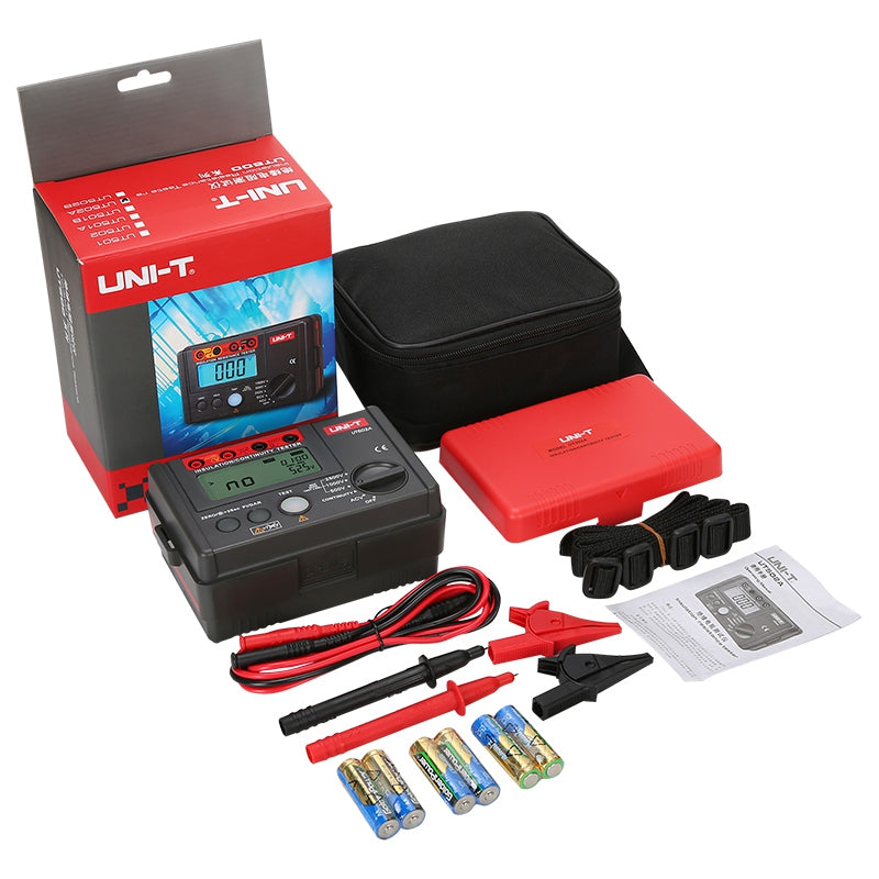Multimetru pentru rezistență de izolație UT502A, 2500 V - Uni-T MIE0294